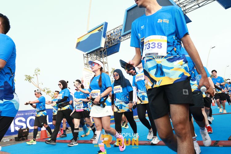 Race photo from ISOPlus Run 2024 Jakarta