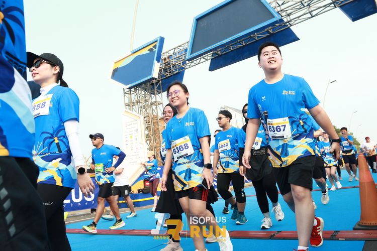 Race photo from ISOPlus Run 2024 Jakarta