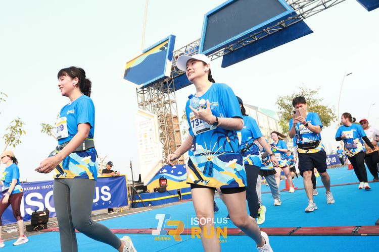 Race photo from ISOPlus Run 2024 Jakarta