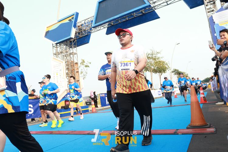 Race photo from ISOPlus Run 2024 Jakarta