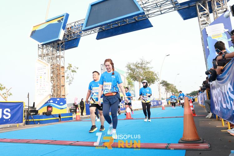Race photo from ISOPlus Run 2024 Jakarta