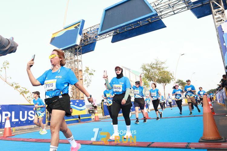 Race photo from ISOPlus Run 2024 Jakarta