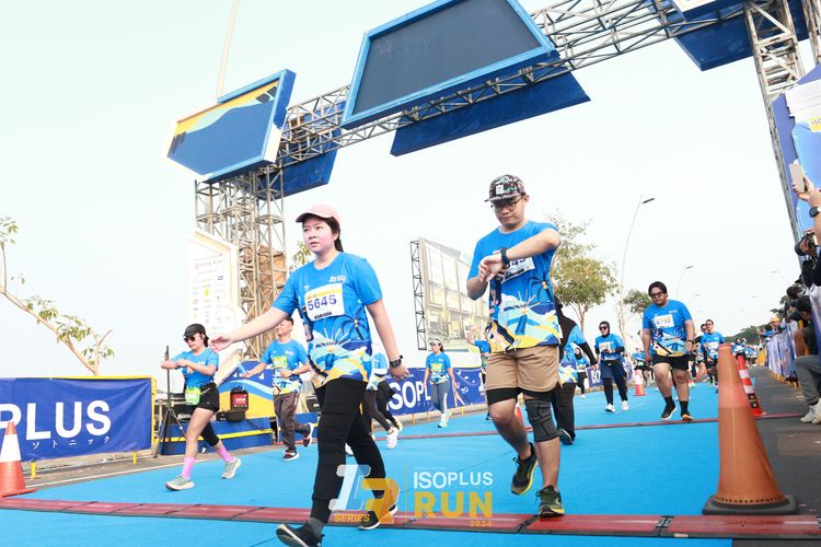 Race photo from ISOPlus Run 2024 Jakarta