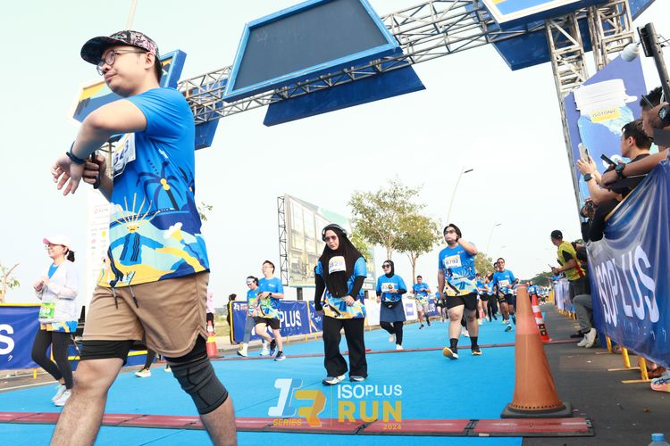 Race photo from ISOPlus Run 2024 Jakarta