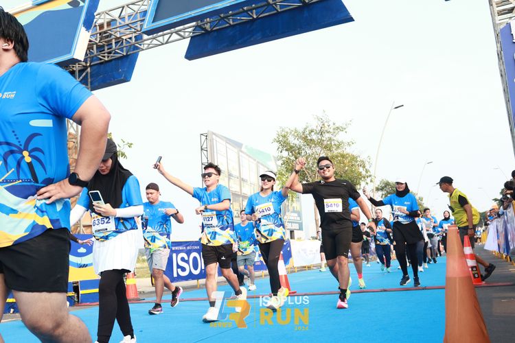 Race photo from ISOPlus Run 2024 Jakarta