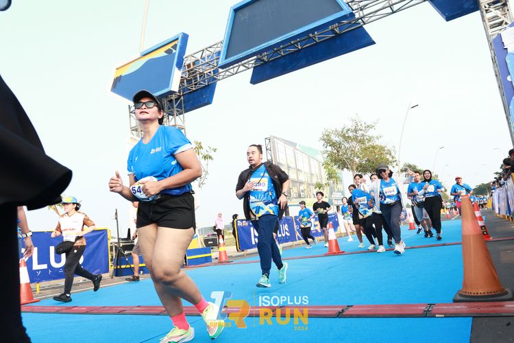 Race photo from ISOPlus Run 2024 Jakarta