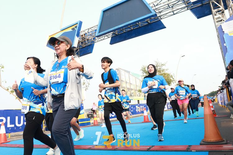 Race photo from ISOPlus Run 2024 Jakarta
