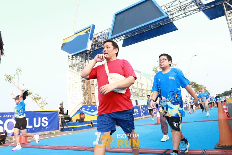 Race photo from ISOPlus Run 2024 Jakarta