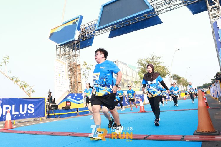 Race photo from ISOPlus Run 2024 Jakarta