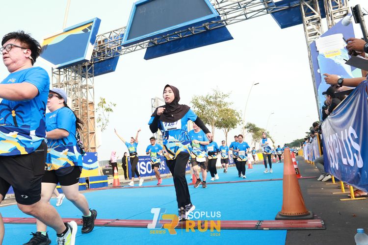 Race photo from ISOPlus Run 2024 Jakarta