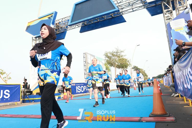 Race photo from ISOPlus Run 2024 Jakarta