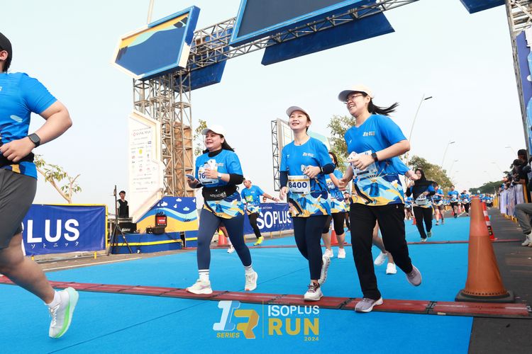 Race photo from ISOPlus Run 2024 Jakarta