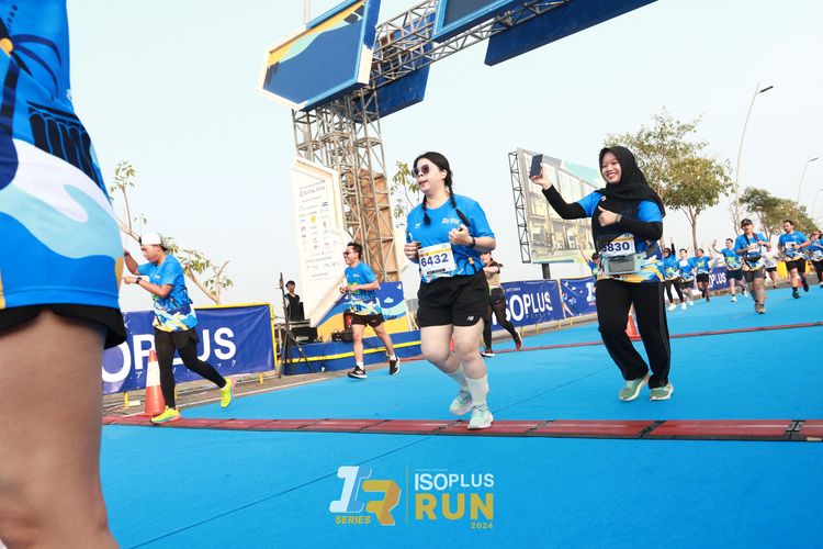 Race photo from ISOPlus Run 2024 Jakarta