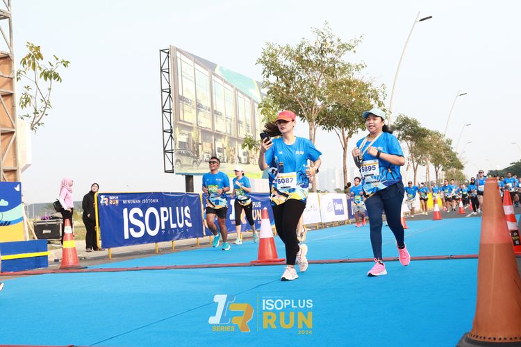 Race photo from ISOPlus Run 2024 Jakarta