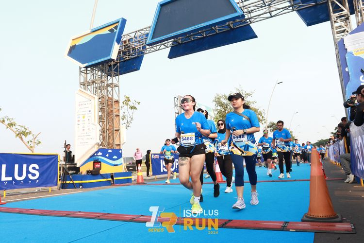 Race photo from ISOPlus Run 2024 Jakarta