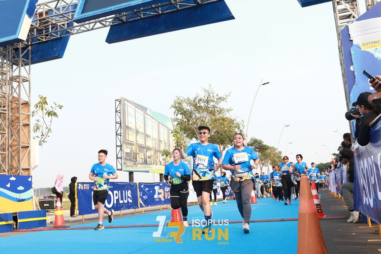 Race photo from ISOPlus Run 2024 Jakarta