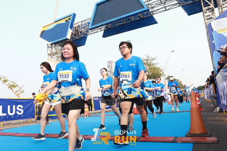 Race photo from ISOPlus Run 2024 Jakarta
