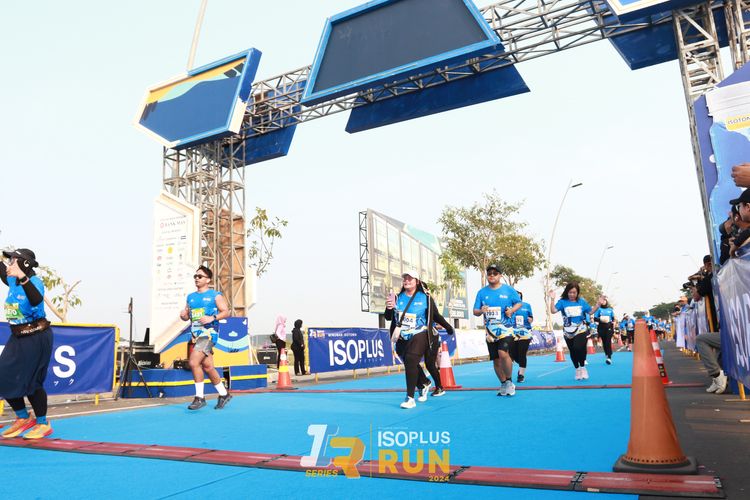 Race photo from ISOPlus Run 2024 Jakarta