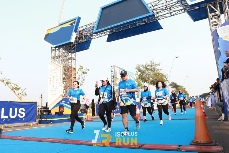 Race photo from ISOPlus Run 2024 Jakarta