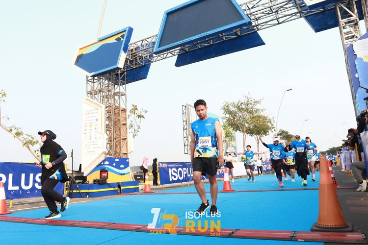 Race photo from ISOPlus Run 2024 Jakarta