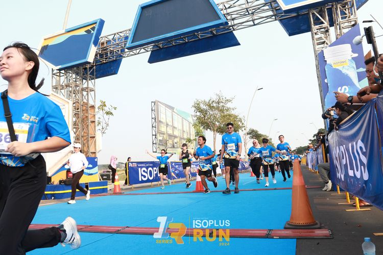 Race photo from ISOPlus Run 2024 Jakarta