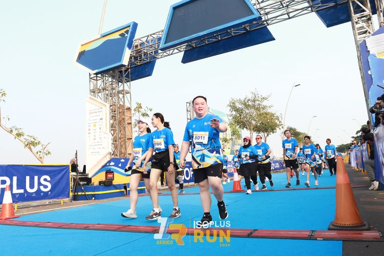 Race photo from ISOPlus Run 2024 Jakarta