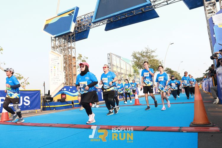 Race photo from ISOPlus Run 2024 Jakarta