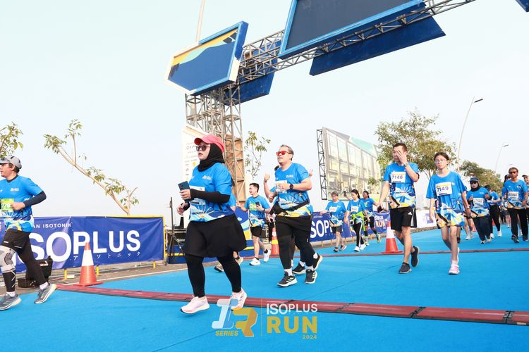 Race photo from ISOPlus Run 2024 Jakarta