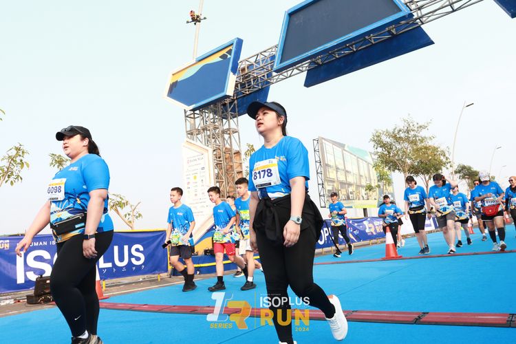Race photo from ISOPlus Run 2024 Jakarta