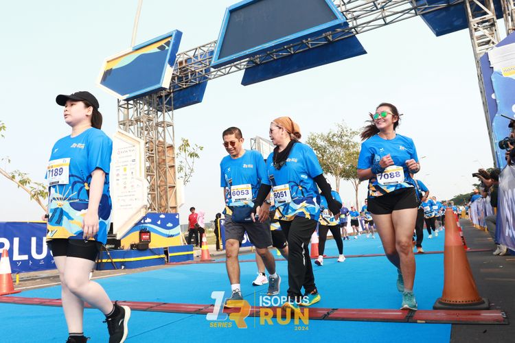 Race photo from ISOPlus Run 2024 Jakarta
