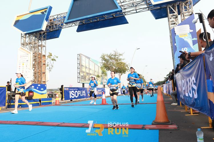 Race photo from ISOPlus Run 2024 Jakarta