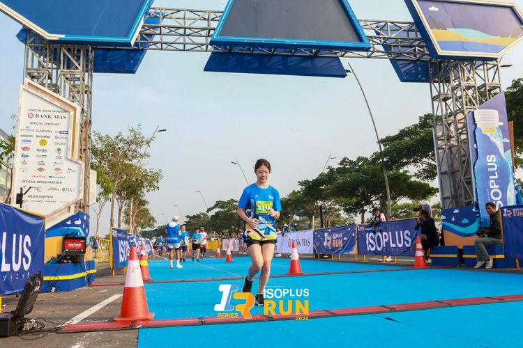 Race photo from ISOPlus Run 2024 Jakarta