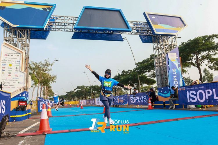 Race photo from ISOPlus Run 2024 Jakarta