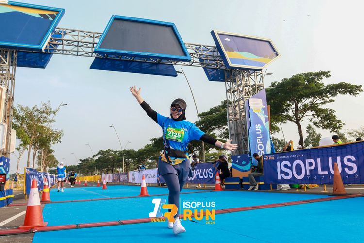 Race photo from ISOPlus Run 2024 Jakarta
