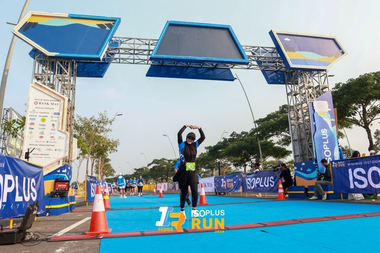 Race photo from ISOPlus Run 2024 Jakarta