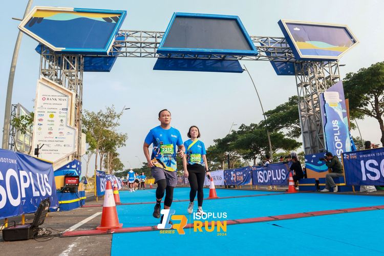 Race photo from ISOPlus Run 2024 Jakarta