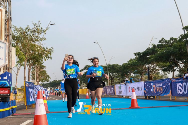 Race photo from ISOPlus Run 2024 Jakarta