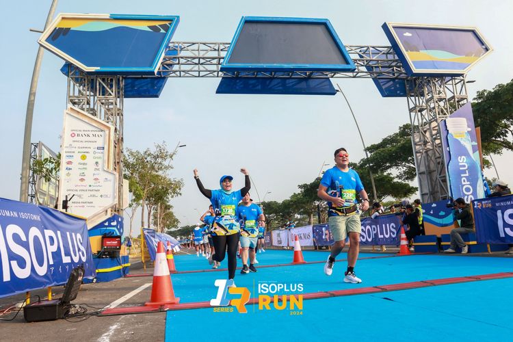Race photo from ISOPlus Run 2024 Jakarta