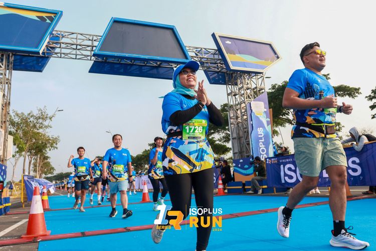 Race photo from ISOPlus Run 2024 Jakarta