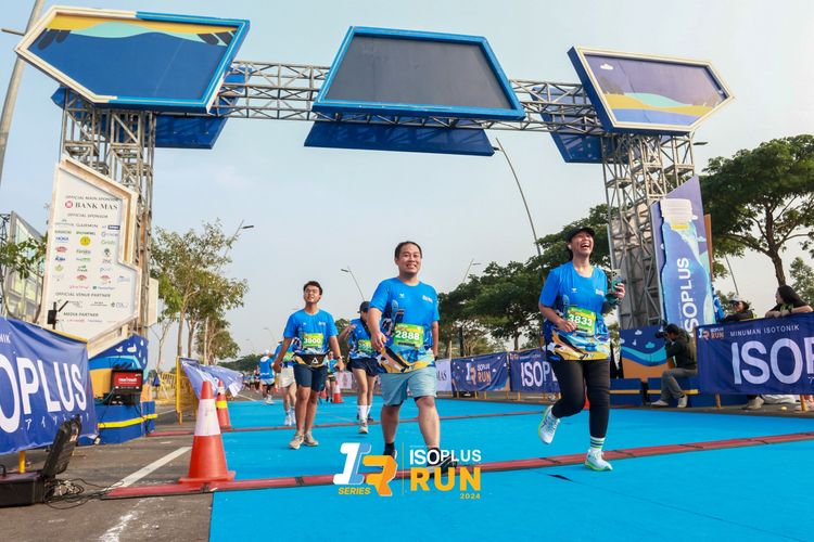 Race photo from ISOPlus Run 2024 Jakarta