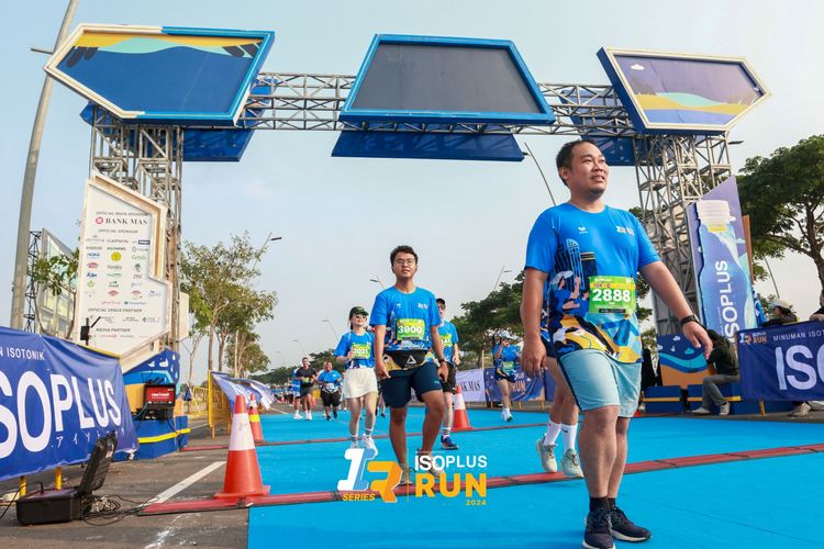 Race photo from ISOPlus Run 2024 Jakarta