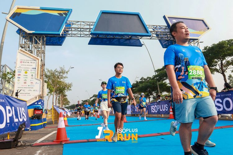 Race photo from ISOPlus Run 2024 Jakarta