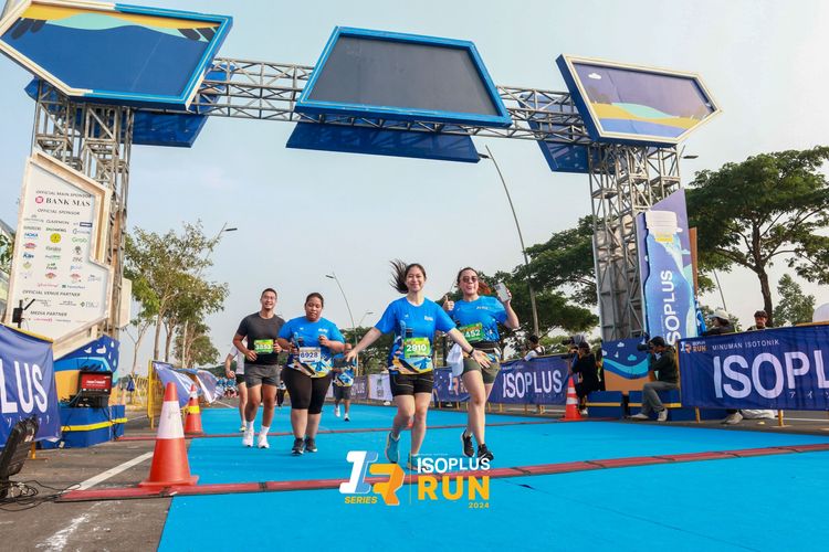 Race photo from ISOPlus Run 2024 Jakarta