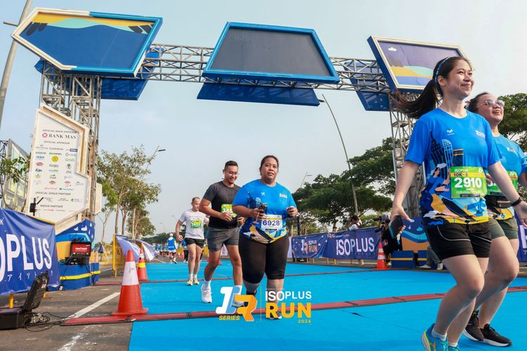 Race photo from ISOPlus Run 2024 Jakarta