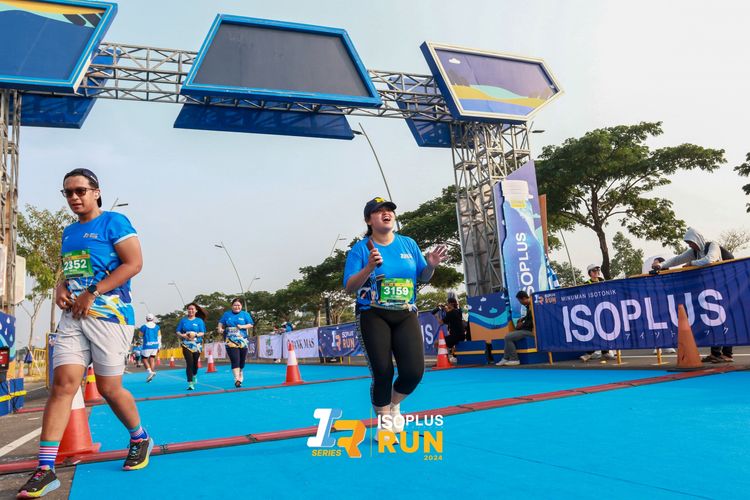 Race photo from ISOPlus Run 2024 Jakarta