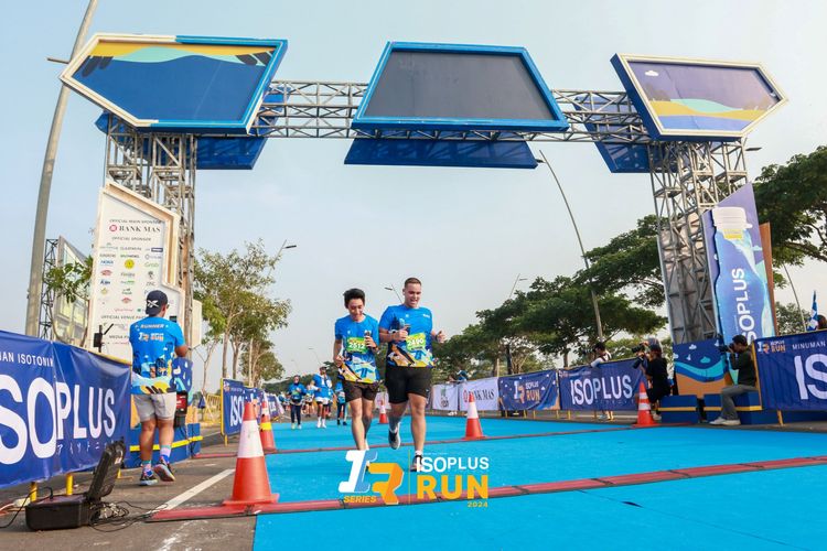 Race photo from ISOPlus Run 2024 Jakarta