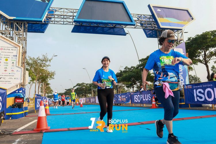 Race photo from ISOPlus Run 2024 Jakarta