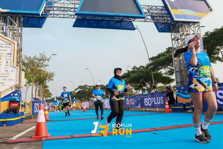 Race photo from ISOPlus Run 2024 Jakarta
