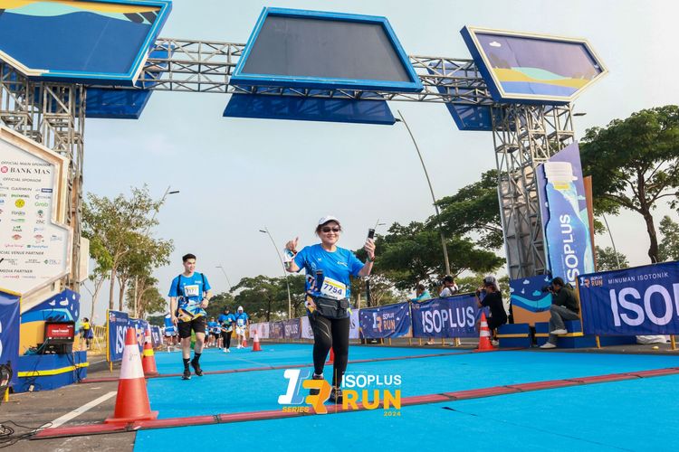 Race photo from ISOPlus Run 2024 Jakarta