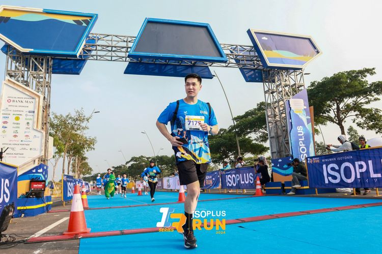 Race photo from ISOPlus Run 2024 Jakarta
